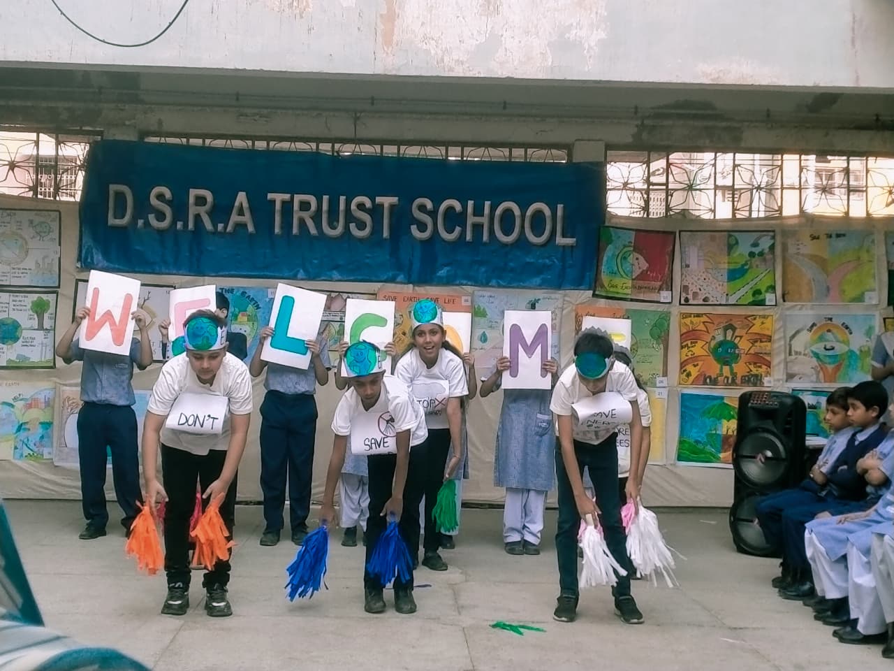 Poster painting Campus 1